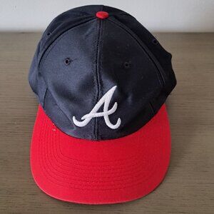 Atlanta Braves Black Baseball Cap Adjustable Brand New OS